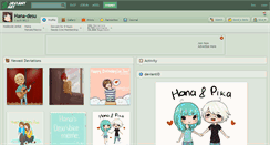 Desktop Screenshot of hana-desu.deviantart.com