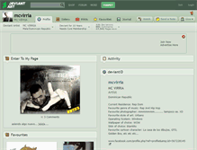 Tablet Screenshot of mcvirria.deviantart.com