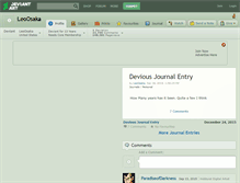 Tablet Screenshot of leoosaka.deviantart.com