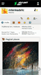 Mobile Screenshot of milenkadelic.deviantart.com