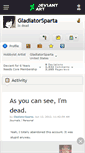 Mobile Screenshot of gladiatorsparta.deviantart.com
