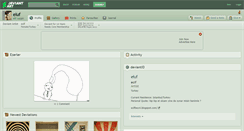 Desktop Screenshot of eluf.deviantart.com