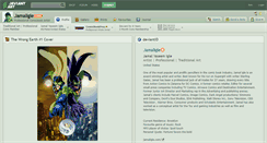 Desktop Screenshot of jamaligle.deviantart.com