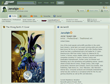 Tablet Screenshot of jamaligle.deviantart.com