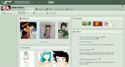 Desktop Screenshot of goten-fans.deviantart.com