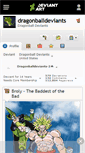 Mobile Screenshot of dragonballdeviants.deviantart.com