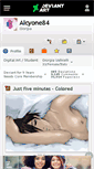 Mobile Screenshot of alcyone84.deviantart.com
