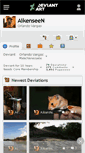 Mobile Screenshot of aikenseen.deviantart.com