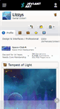 Mobile Screenshot of lizzys.deviantart.com
