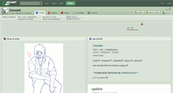 Desktop Screenshot of cinnuint.deviantart.com