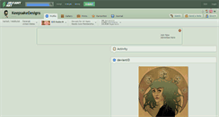 Desktop Screenshot of keepsakedesigns.deviantart.com