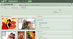 Desktop Screenshot of chocomog-mogi.deviantart.com