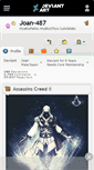 Mobile Screenshot of joan-487.deviantart.com
