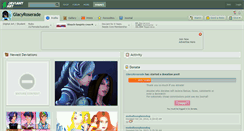 Desktop Screenshot of glacyroserade.deviantart.com