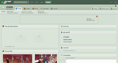 Desktop Screenshot of d-leete.deviantart.com