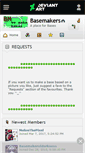 Mobile Screenshot of basemakers.deviantart.com