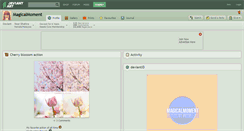 Desktop Screenshot of magicalmoment.deviantart.com