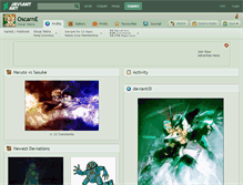 Tablet Screenshot of oscarne.deviantart.com