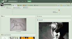 Desktop Screenshot of metsahaldjas.deviantart.com