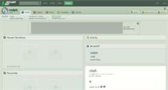 Desktop Screenshot of nodplz.deviantart.com