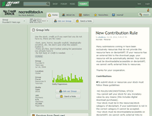 Tablet Screenshot of nocreditstock.deviantart.com