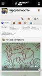 Mobile Screenshot of happyschoochie.deviantart.com
