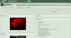 Desktop Screenshot of necromanga.deviantart.com