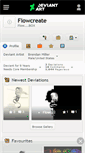 Mobile Screenshot of flowcreate.deviantart.com