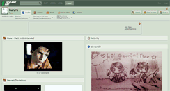 Desktop Screenshot of kururu.deviantart.com