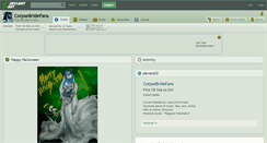 Desktop Screenshot of corpsebridefans.deviantart.com