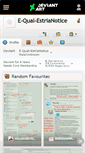 Mobile Screenshot of e-qual-estrianotice.deviantart.com