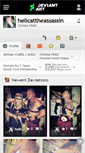 Mobile Screenshot of hellcattheassassin.deviantart.com