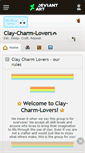 Mobile Screenshot of clay-charm-lovers.deviantart.com