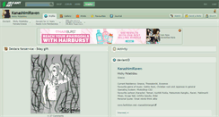 Desktop Screenshot of kanashimiraven.deviantart.com
