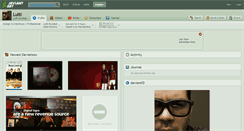 Desktop Screenshot of luiti.deviantart.com