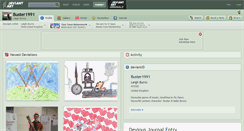 Desktop Screenshot of buster1991.deviantart.com