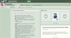 Desktop Screenshot of cute-fet.deviantart.com