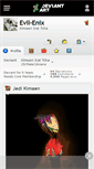 Mobile Screenshot of evil-enix.deviantart.com