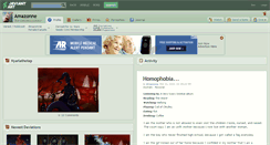 Desktop Screenshot of amazonne.deviantart.com