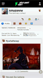 Mobile Screenshot of amazonne.deviantart.com