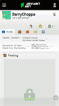 Mobile Screenshot of barrychoppa.deviantart.com