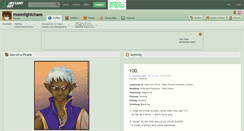 Desktop Screenshot of moonlightchaos.deviantart.com