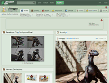 Tablet Screenshot of chinggay.deviantart.com