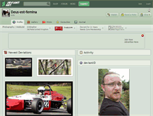 Tablet Screenshot of deus-est-femina.deviantart.com