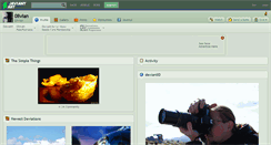 Desktop Screenshot of 0livian.deviantart.com