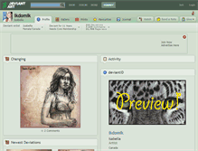 Tablet Screenshot of ikdomik.deviantart.com