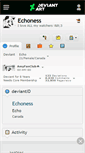Mobile Screenshot of echoness.deviantart.com