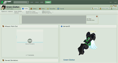 Desktop Screenshot of green-glutton.deviantart.com