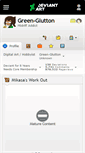 Mobile Screenshot of green-glutton.deviantart.com