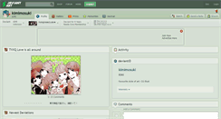 Desktop Screenshot of kimimosuki.deviantart.com
